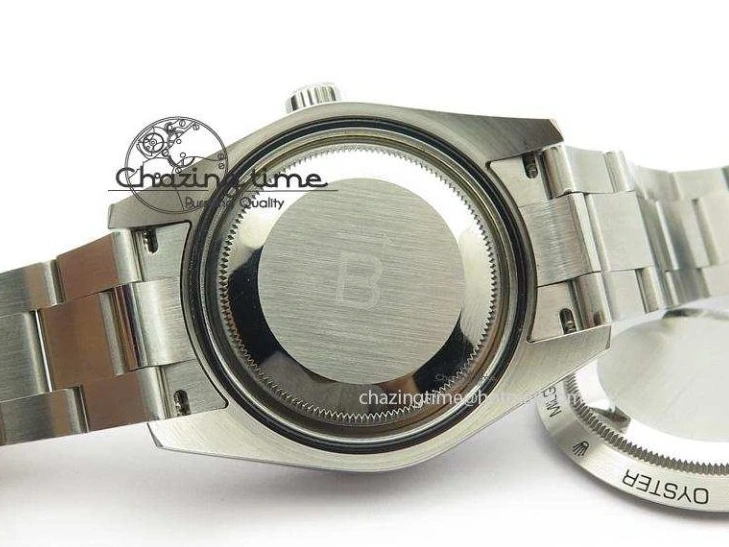 0414 Fashionable Milgauss 116400 GV JF 1:1 Green Sapphire Blue Dial On SS Bracelet A2824 V 3950